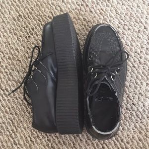 Vintage Platform Doc Marten Platform Loafers